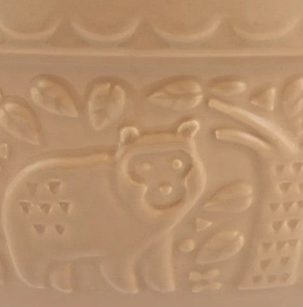 Mason Cash Mixing Bowl - In The Forest Caneware Bear 9 1/2"