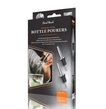 Final Touch Bottle Pourers - Set Of 2