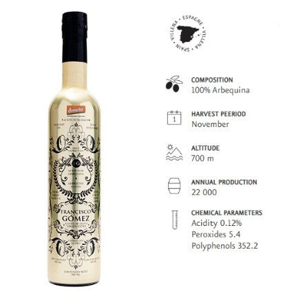 Francisco Gómez Olive Oil - Gold