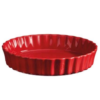 Emile Henry 11" Deep Flan Dish - Grand Cru