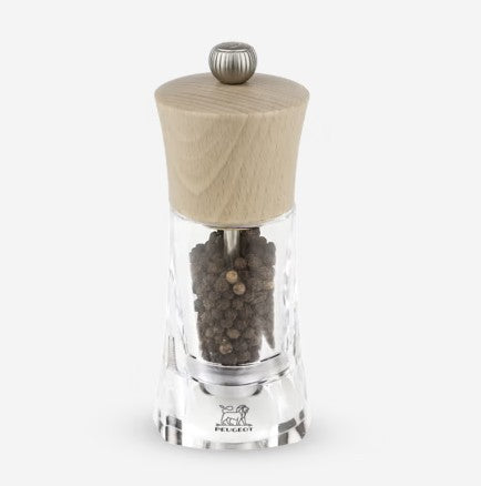 Peugeot Pepper Mill - Oléron Acrylic/Natural 14cm