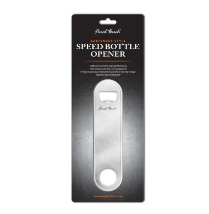 Final Touch Bottle Opener - Bartender Style