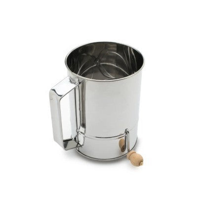 Fox Run Flour Sifter - 4 Cup Crank