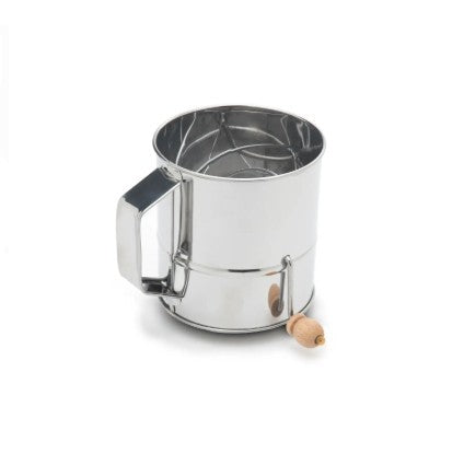 Fox Run Flour Sifter - 3 Cup Crank