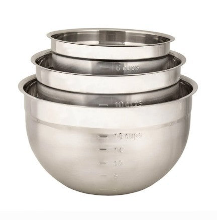 Cuisipro Mixing Bowls - Set of 3