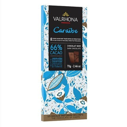 Valrhona Chocolate Bar - Caraibe 66%