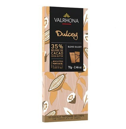Valrhona Chocolate Bar - Blond Dulcey 32%