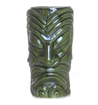 Lined Warrior Tiki Mug