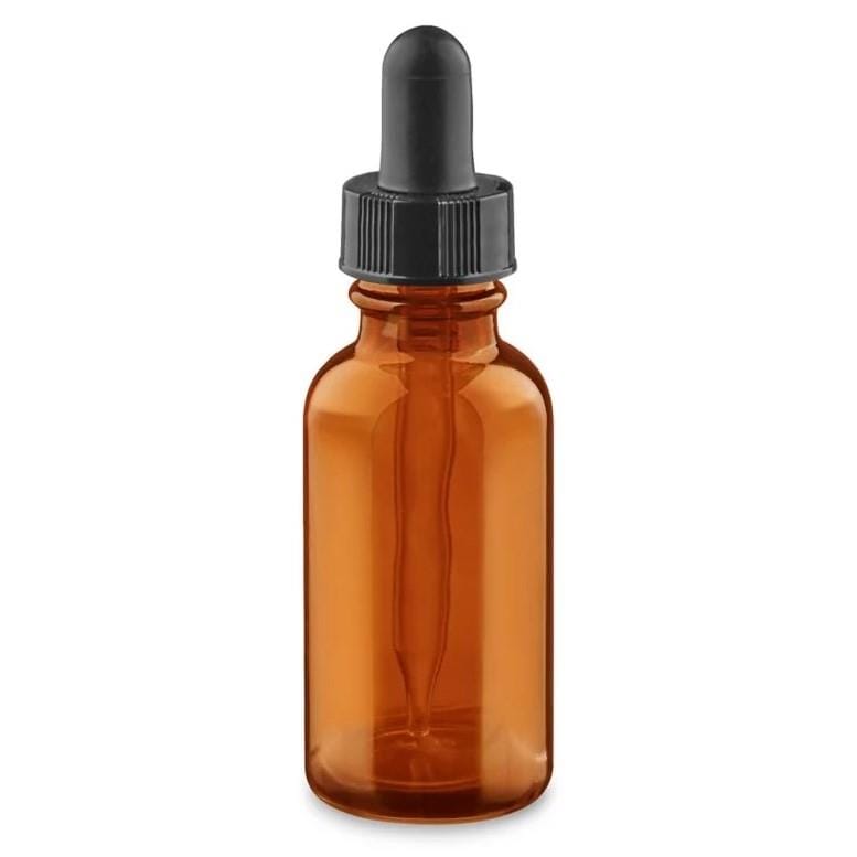 Amber Glass Dropper Bottle - 1oz