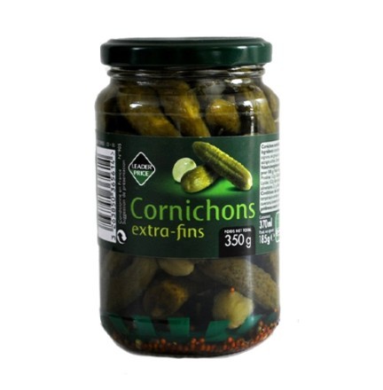 Leader Price Gherkins - Extra Thin