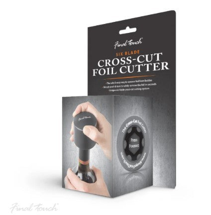 Final Touch Foil Cutter - Six Blade Cross-Cut