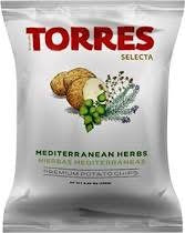 Torres Mediterranean Herb Potato Chips 150g