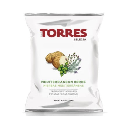 Torres Selecta Potato Chips - Mediterranean Herb