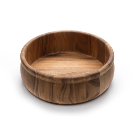 Ironwood Salad Bowl - Large Bead Rim