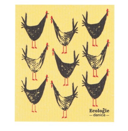 Ecologies Swedish Sponge Cloth - Chicken Scratch