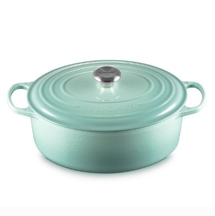 Le Creuset Oval Dutch Oven - 6.3L Sage