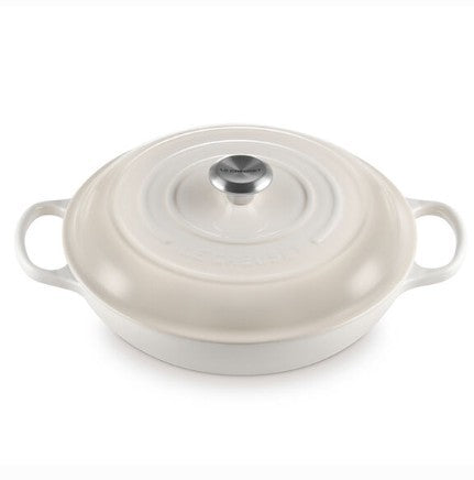 Le Creuset Braiser - 3.5L Meringue
