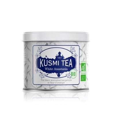 Kusmi Organic Anastasia White Tea 100g Tin