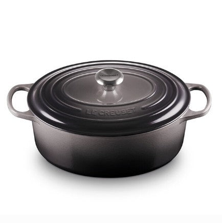 Le Creuset Oval Dutch Oven - 6.3L Oyster