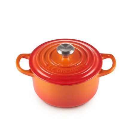 Le Creuset Round Dutch Oven - 0.9L Flame