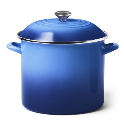 Le Creuset 11.4L Enameled Steel Stockpot Blueberry