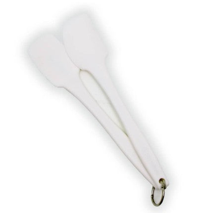 Thermoworks Mini Silicone Spatula/Spoonula Set - White