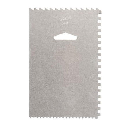 Ateco Decorating Comb and Smoother - Four Sided