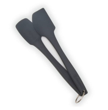 Thermoworks Mini Silicone Spatula/Spoonula Set - Charcoal