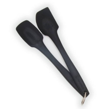 Thermoworks Mini Silicone Spatula/Spoonula Set - Black
