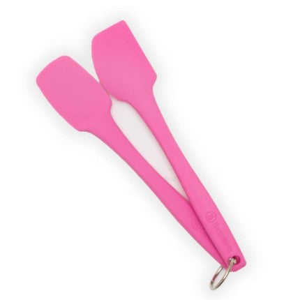 Thermoworks Mini Silicone Spatula/Spoonula Set - Pink