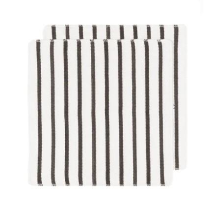 Now Designs Black Basketweave Dishcloths Set of 2