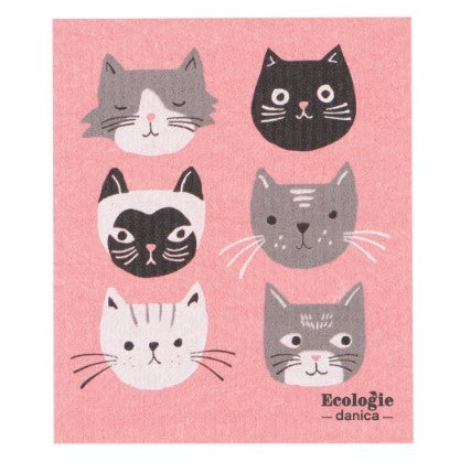 Ecologies Swedish Sponge Cloth - Cats Meow