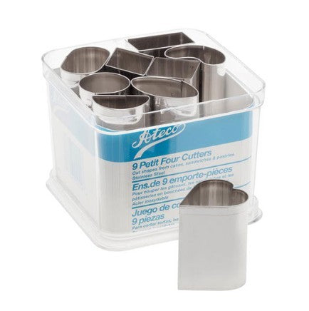 Ateco Petit Four Cutter Set - 9 Piece