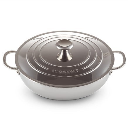 Le Creuset Stainless Steel Braiser - 4.8L