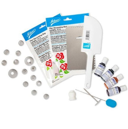 Ateco 25 Piece Cake & Food Decorating Kit