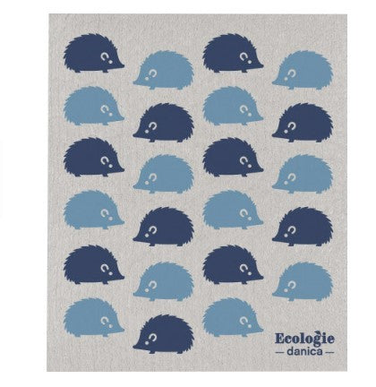 Ecologies Swedish Sponge Cloth - Happy Hedgehog