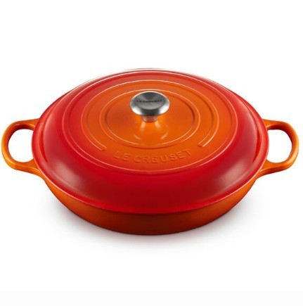Le Creuset Braiser - 4.7L Flame