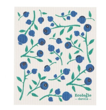 Ecologies Swedish Sponge Cloth - Blueberries