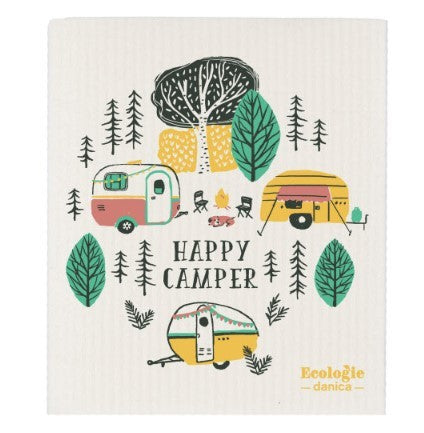 Ecologies Swedish Sponge Cloth - Happy Camper