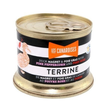 Les Canardises Terrine - Duck & Foie Gras with Pink Peppercorn & Port