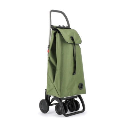 Rolser Shopping Trolley - I-Max MF Swivelling Foldable Olive