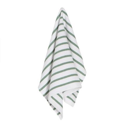 Now Designs Dishtowel Basketweave Elm Green