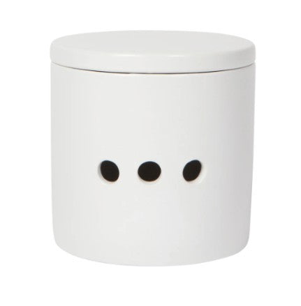 Now Designs Garlic Keeper - Matte White