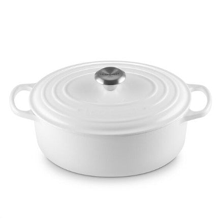 Le Creuset Oval Dutch Oven - 4.7L White