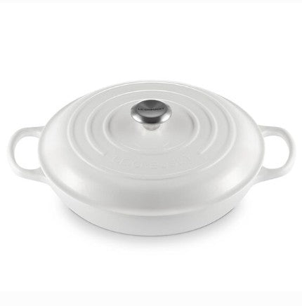 Le Creuset Braiser - 3.5L White