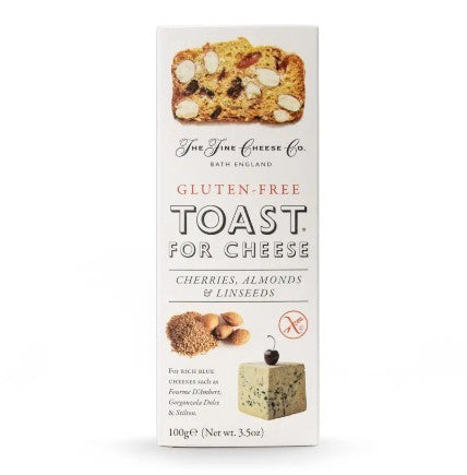 The Fine Cheese Co. Toast Cherry, Almond & Linseeds Gluten Free