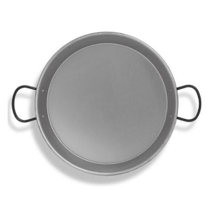 Vaello Polished Steel Paella Pan - 12"
