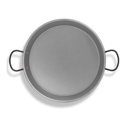 Vaello Polished Steel Paella Pan - 13"