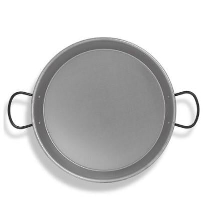 Vaello Polished Steel Paella Pan - 15"