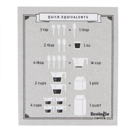 Ecologies Swedish Sponge Cloth - Kitchen Conversions